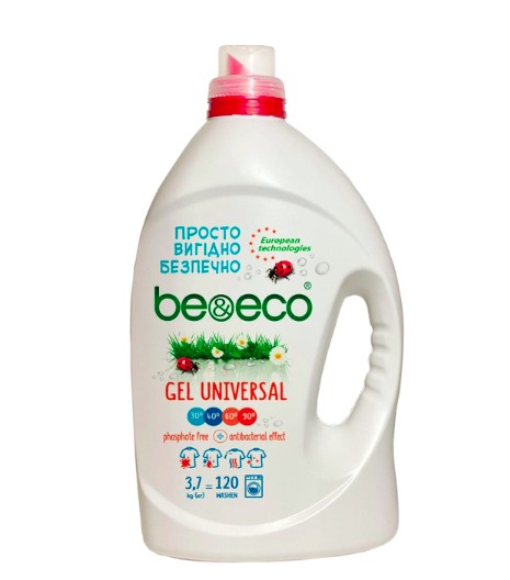 Гель для прання BE&ECO 3,7 л. (4820168433580)